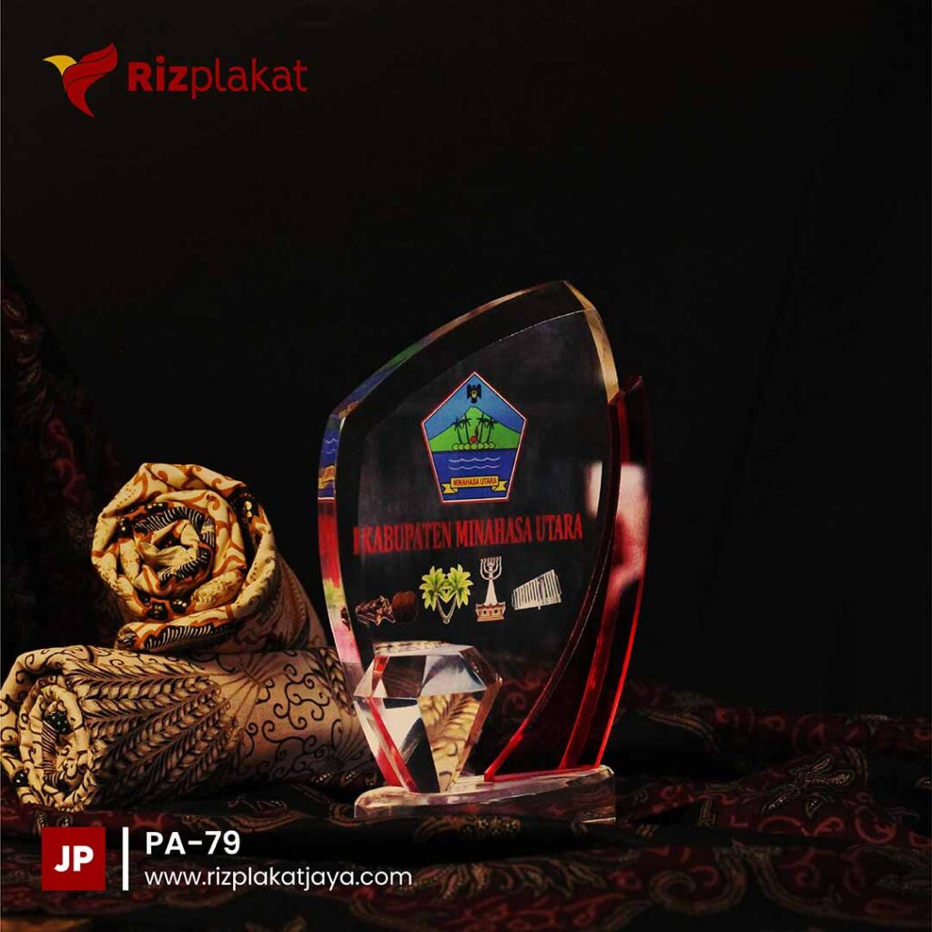 Plakat akrilik pemerintah