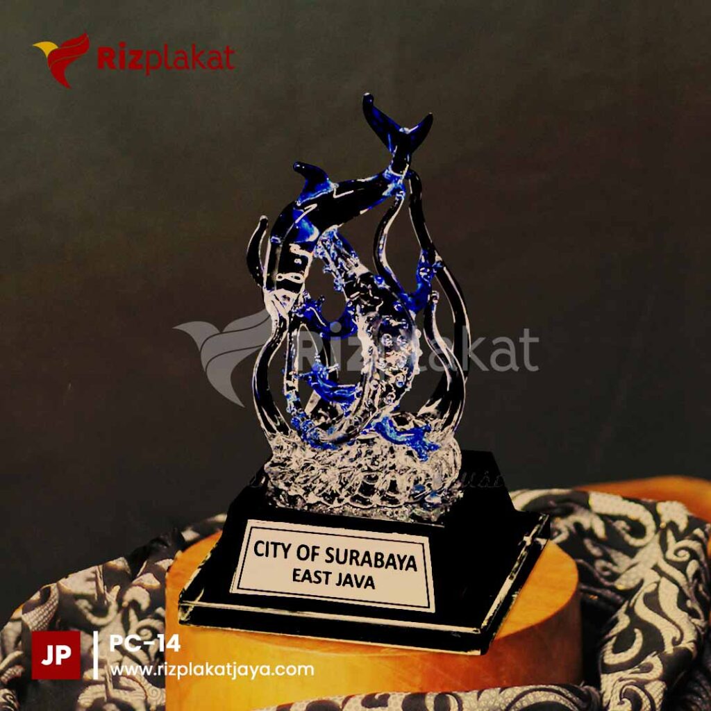 Plakat kristal pemerintah