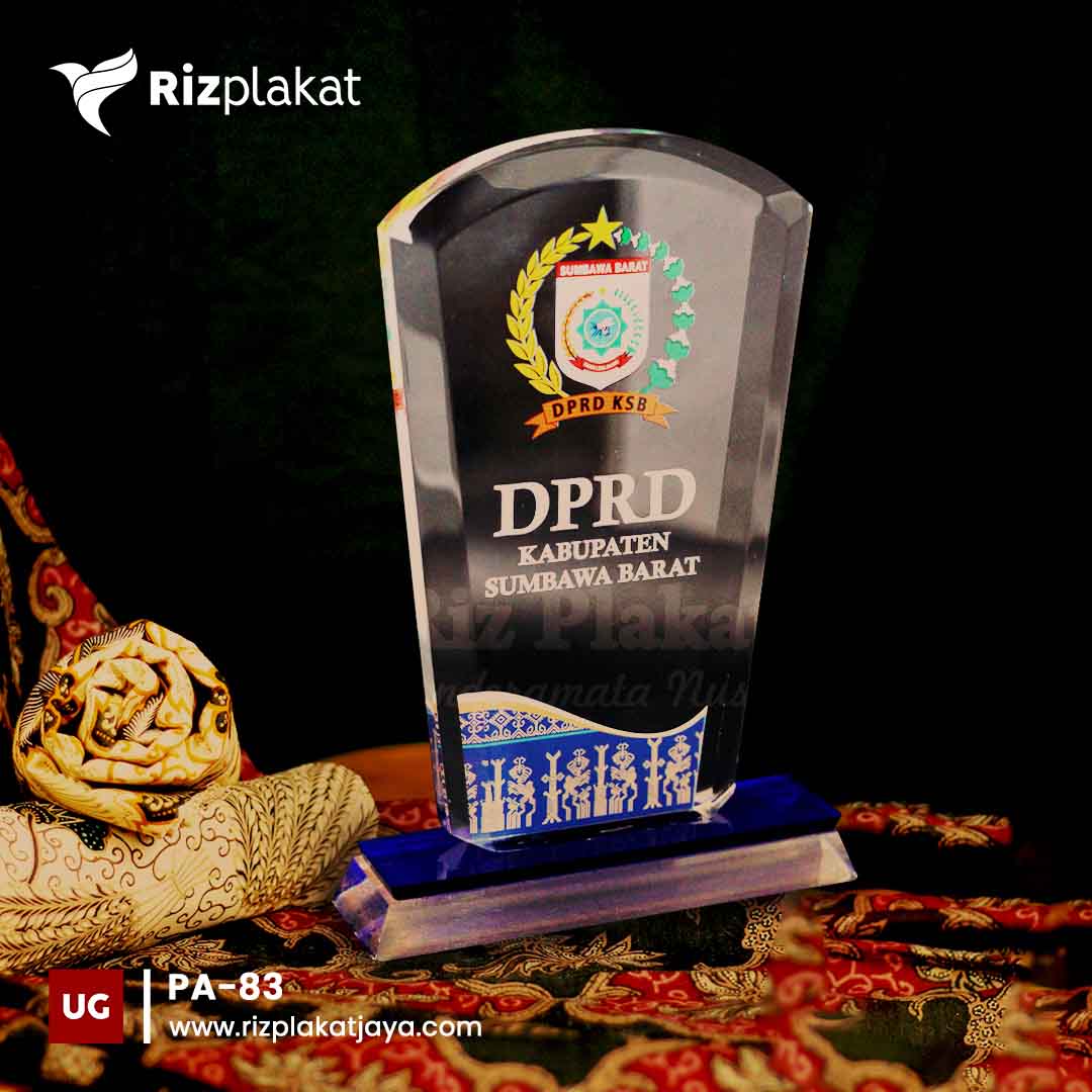 Plakat Akrilik DPRD Sumbawa Barat