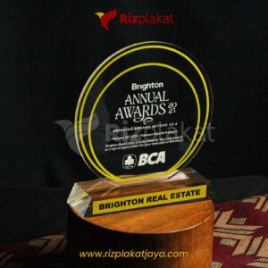 Plakat Akrilik Penghargaan Corporate