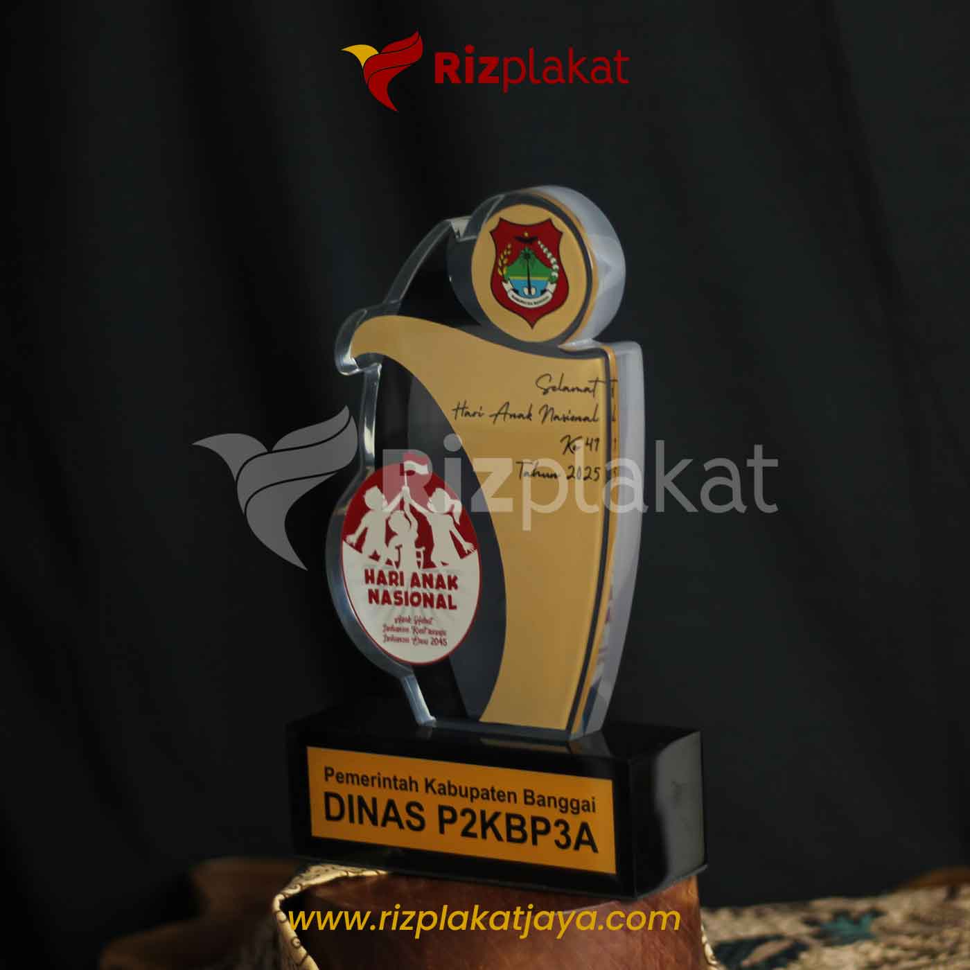 Plakat Fiber Hari Anak Nasional 